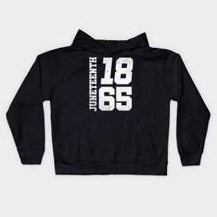 Juneteenth 1865 Black History African American Men Women Kids Hoodie